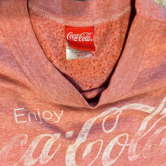 Coca Cola Vintage Women's Crew Neck Sweatshirt - Picture 3 of 3